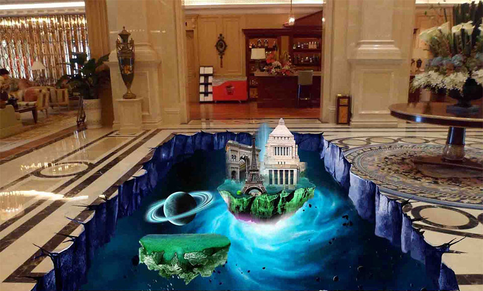 丝绸之路(敦煌)国际文化博览会3D光学扫描触摸屏